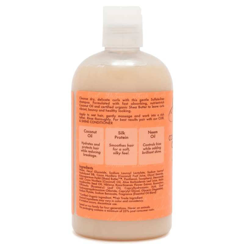 Shea Moisture Coconut & Hibiscus Curl & Shine Shampoo