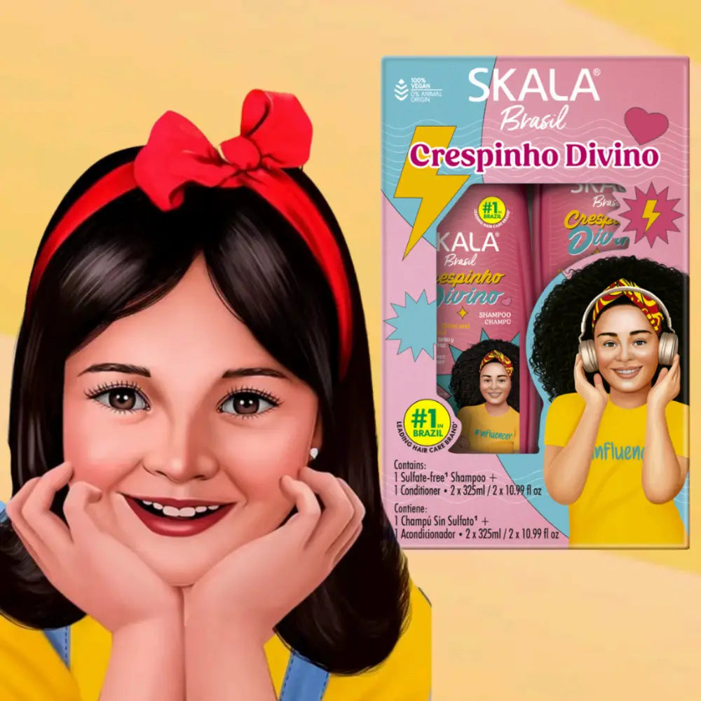 Skala Divine Curls Kids Shampoo & Conditioner Kit