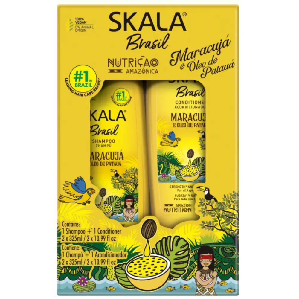 Skala Brasil Passion Fruit Shampoo & Conditioner Kit