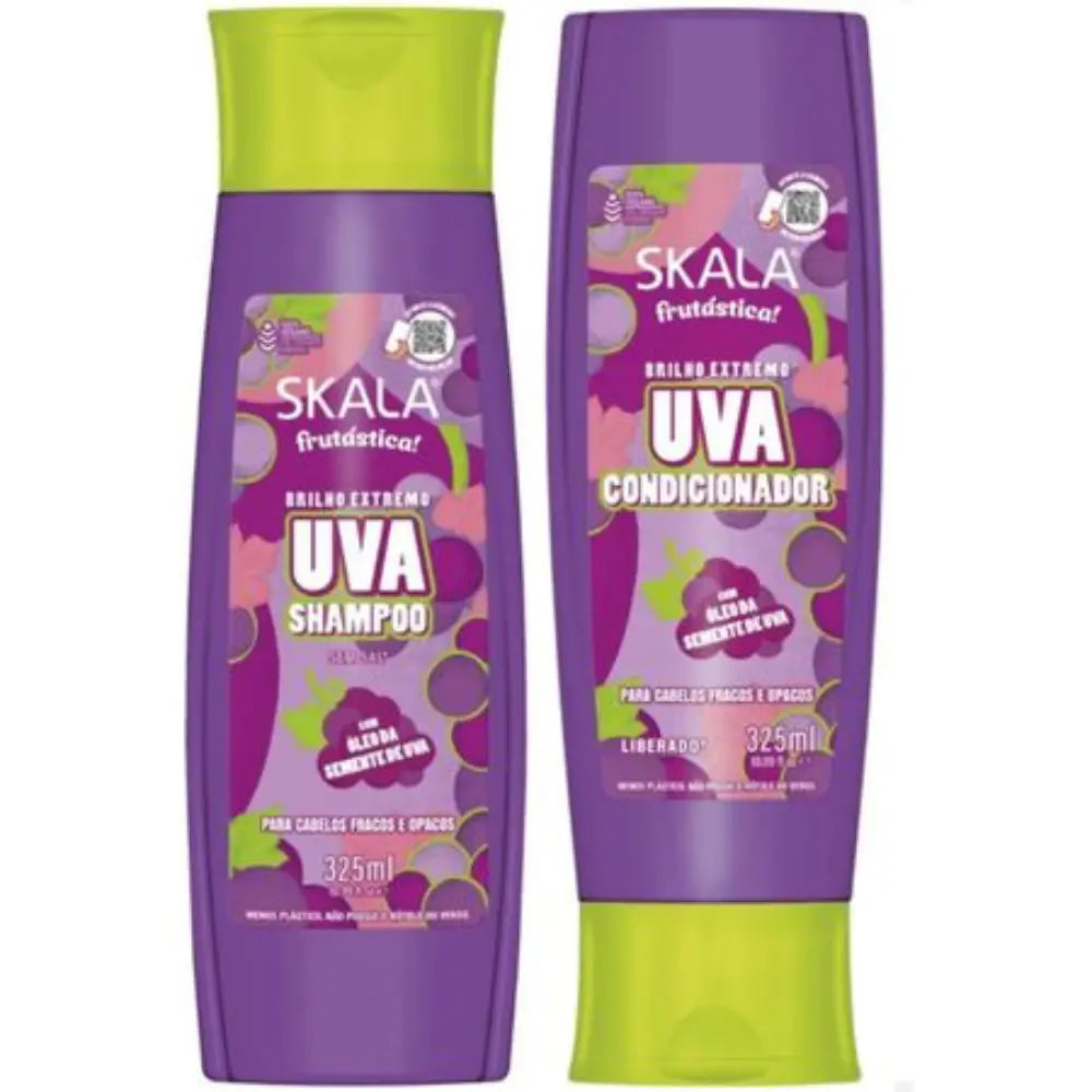 Skala Frutastica Grape Shampoo & Conditioner Kit