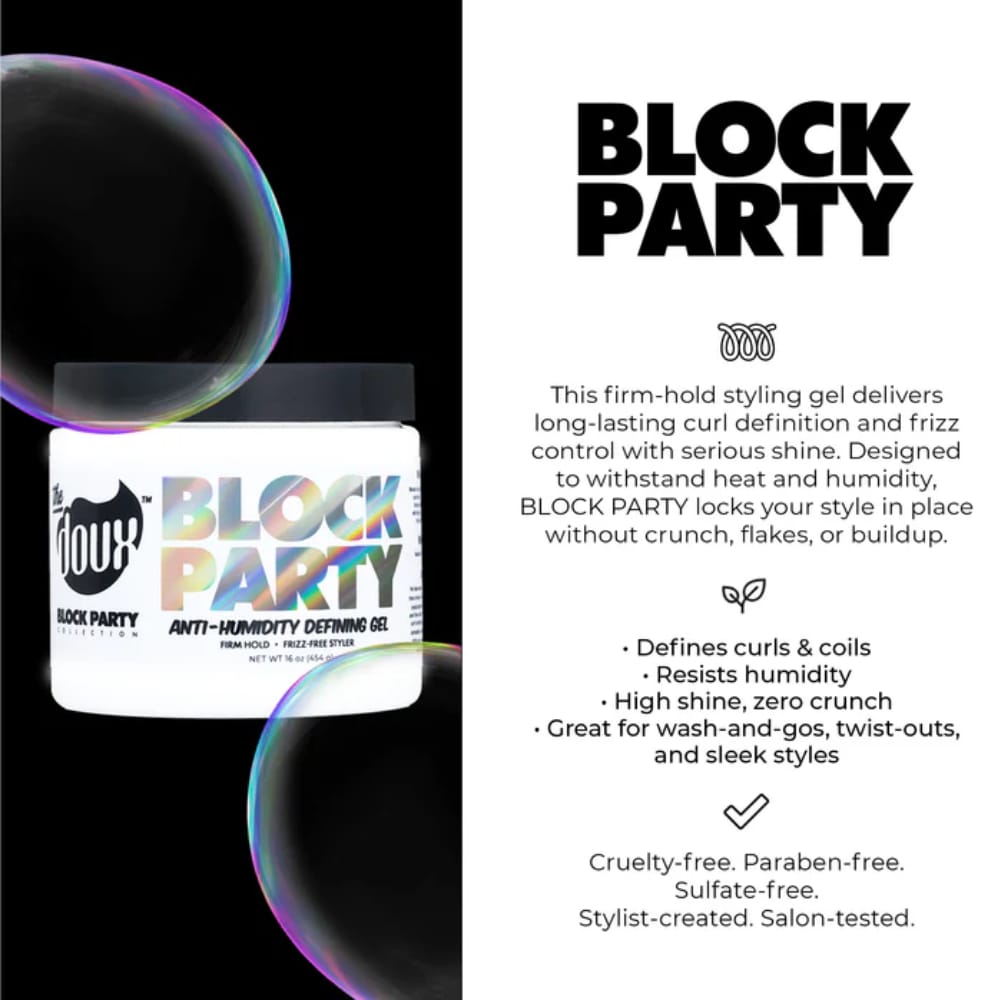 The Doux Block Party Anti-Humidity Defining Gel