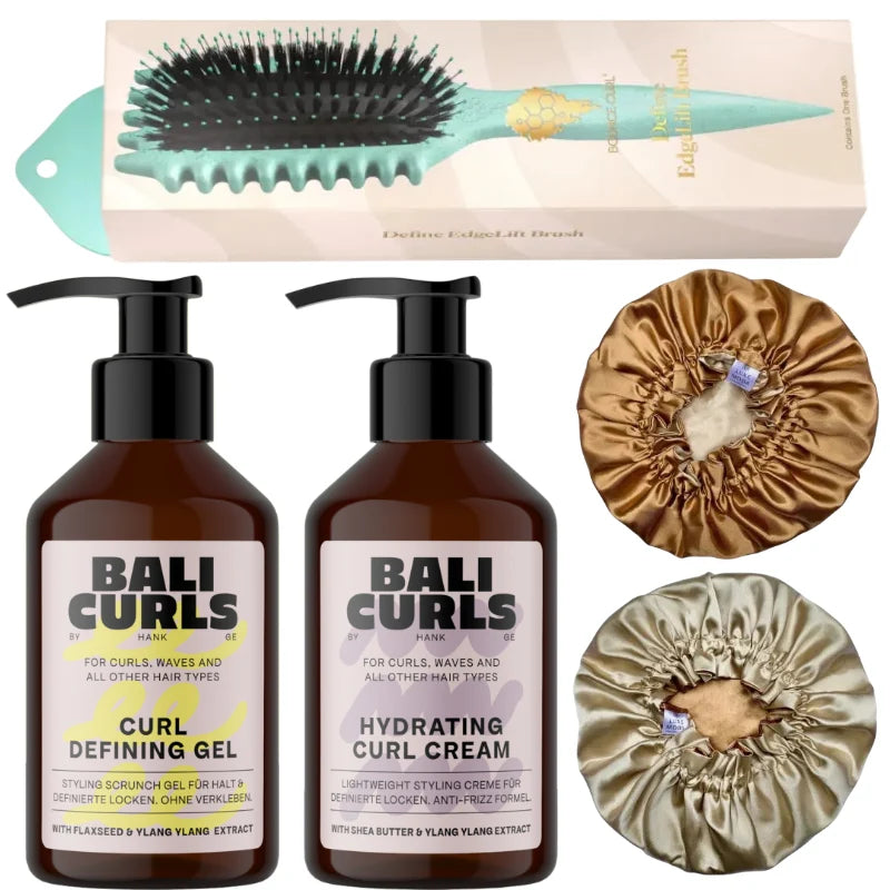 Ultimate Curl Kit (EdgeLift Brush + Cream + Gel + Silk Bonnet)