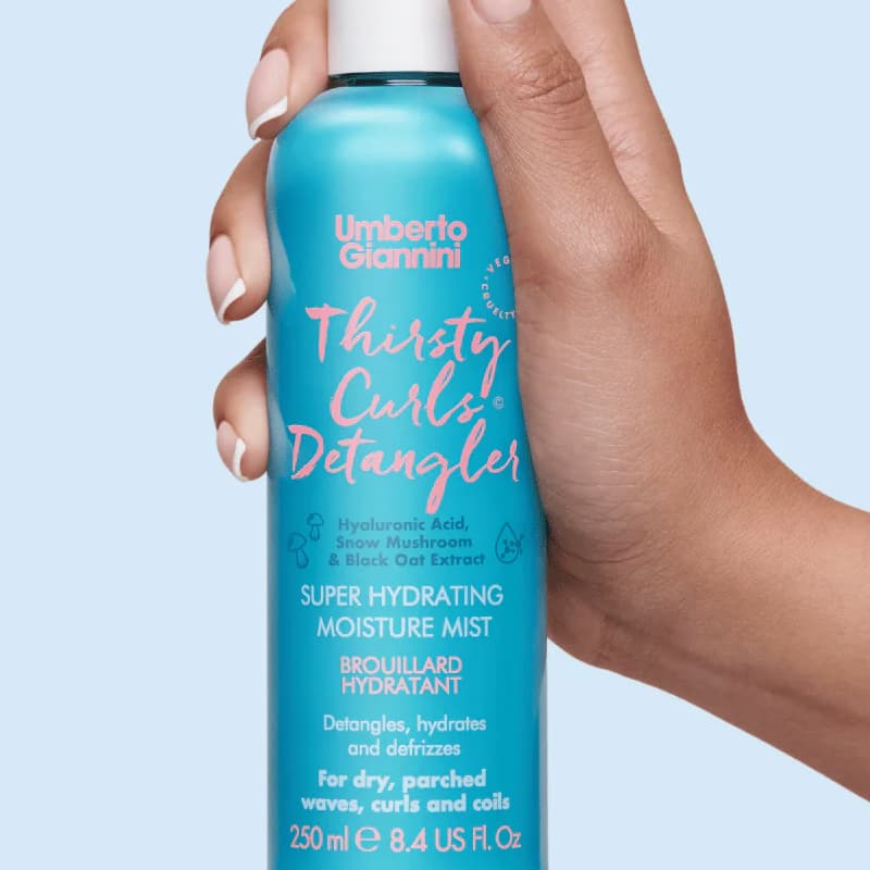 Umberto Giannini Thirsty Curls Detangler Super Hydrating Moisture Mist