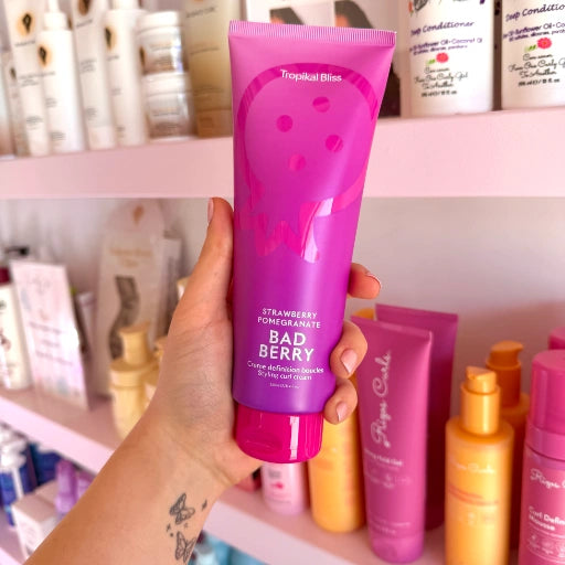 Tropikal Bliss Strawberry Pomegranate Styling Curl Cream