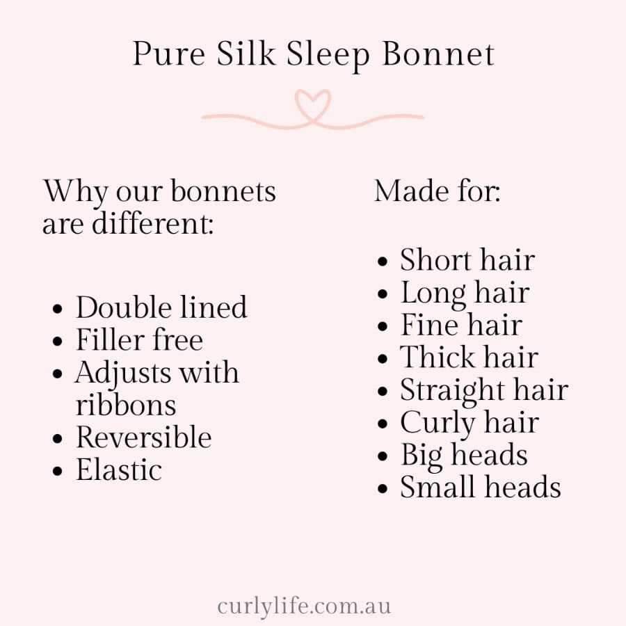 Rose Gold/Beige Pure Silk Bonnet: Adjustable, Reversible & Double Lined