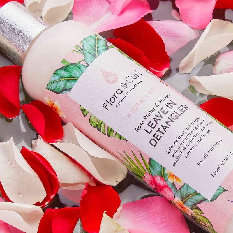 CurlyLife-FloraCurl-RoseWaterHoneyLeaveInDetangler