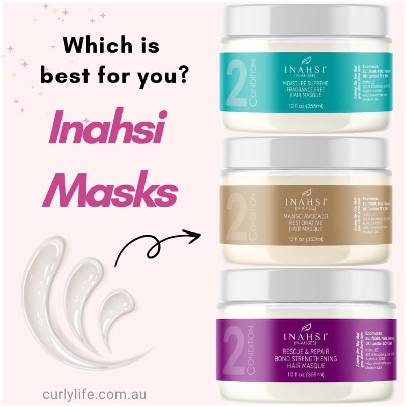 Best Inahsi curly hair masks