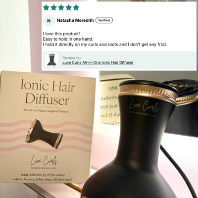 Luxe Curls All-in-One Ionic Hair Diffuser