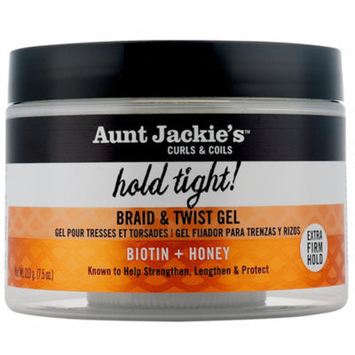Aunt Jackie's Hold Tight! Braid & Twist Gel with Extra Firm Hold
