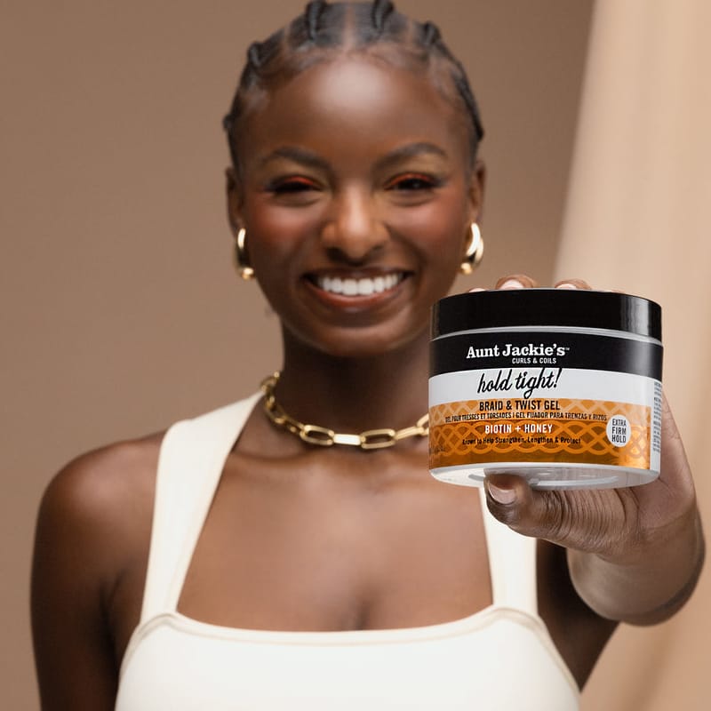 Aunt Jackie's Hold Tight! Braid & Twist Gel with Extra Firm Hold