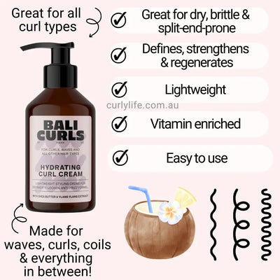 Bali Curls Hydrating Curl Cream