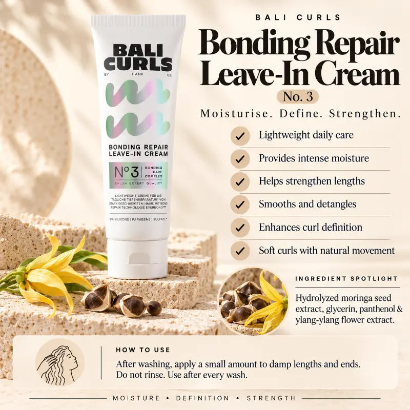 Bali Curls Bonding Repair Leave-In Cream No.3