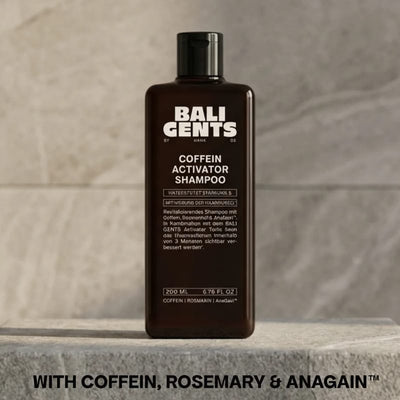 Bali Gents Caffeine Activator Shampoo