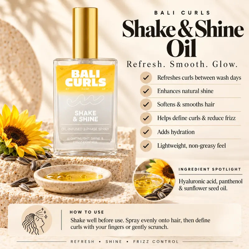 Bali Curls Shake & Shine Oil