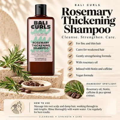 Bali Curls Rosemary Thickening Shampoo