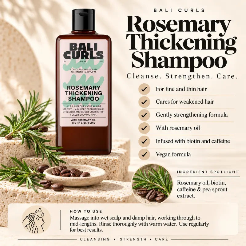 Bali Curls Rosemary Thickening Shampoo
