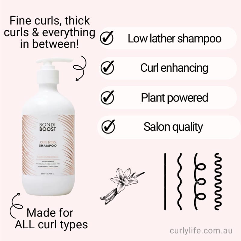 Bondi Boost Curl Boss Defining Shampoo