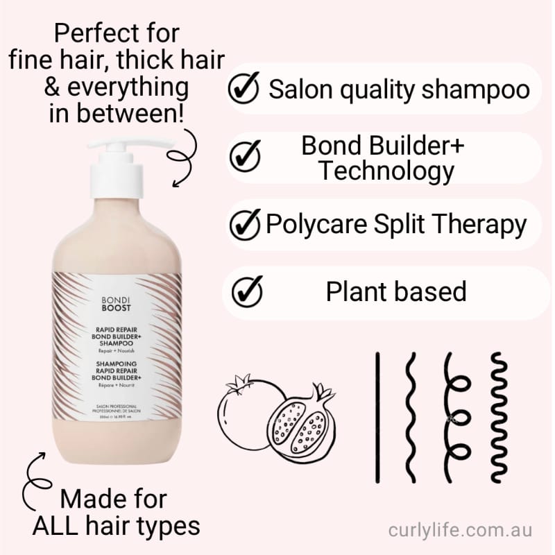 Bondi Boost Rapid Repair Bond Builder+ Shampoo