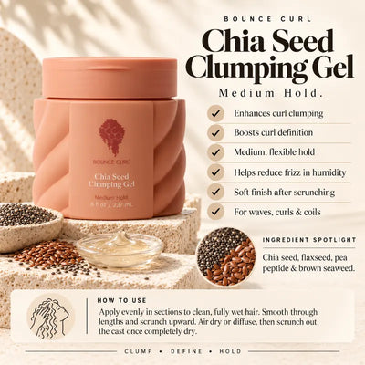 Bounce Curl Chia Seed Clumping Gel