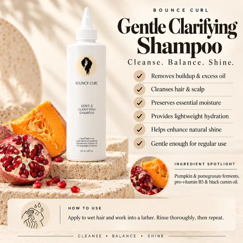 Bounce Curl Gentle Clarifying Shampoo