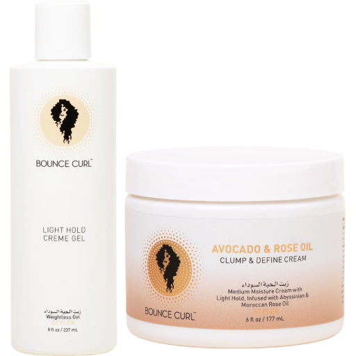 Bounce Curl Light Creme Gel + Clump Cream Duo