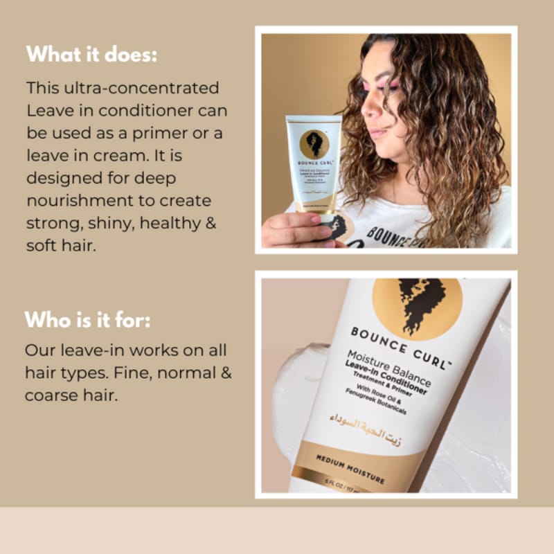 Bounce Curl Moisture Balance Leave-In Conditioner