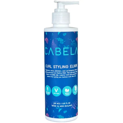 Cabela Curl Styling Elixir Strong Hold Gel