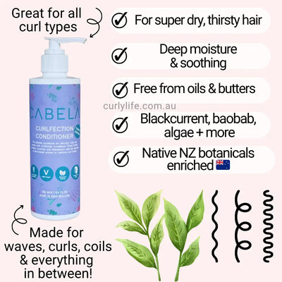 Cabela Curlflection Conditioner (Thirsty for Coarser Hair)