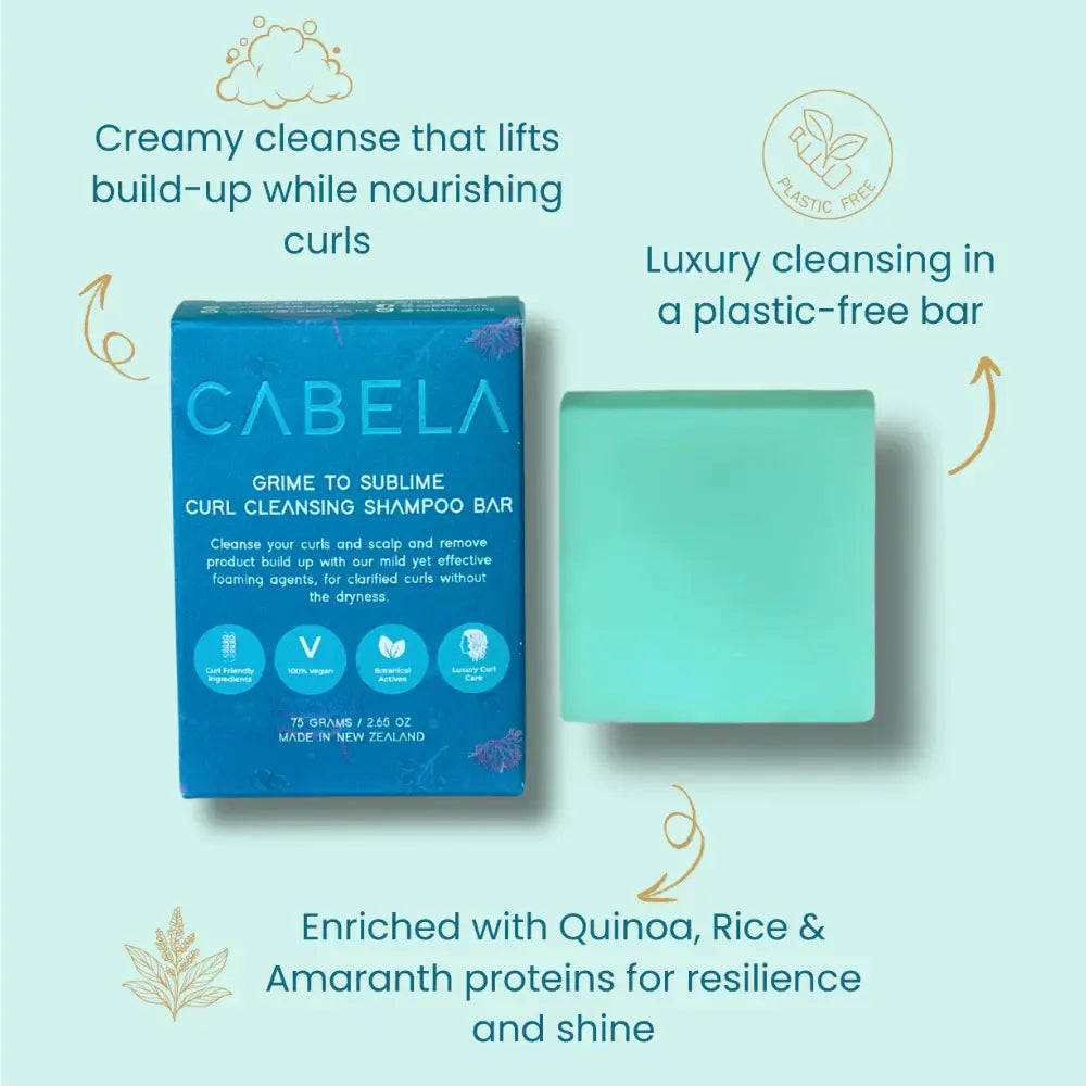 Cabela Grime to Sublime Curl Cleansing Shampoo Bar
