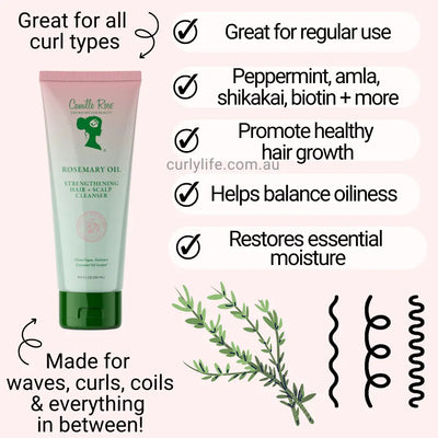Camille Rose Rosemary Oil Strengthening Hair & Scalp Cleanser