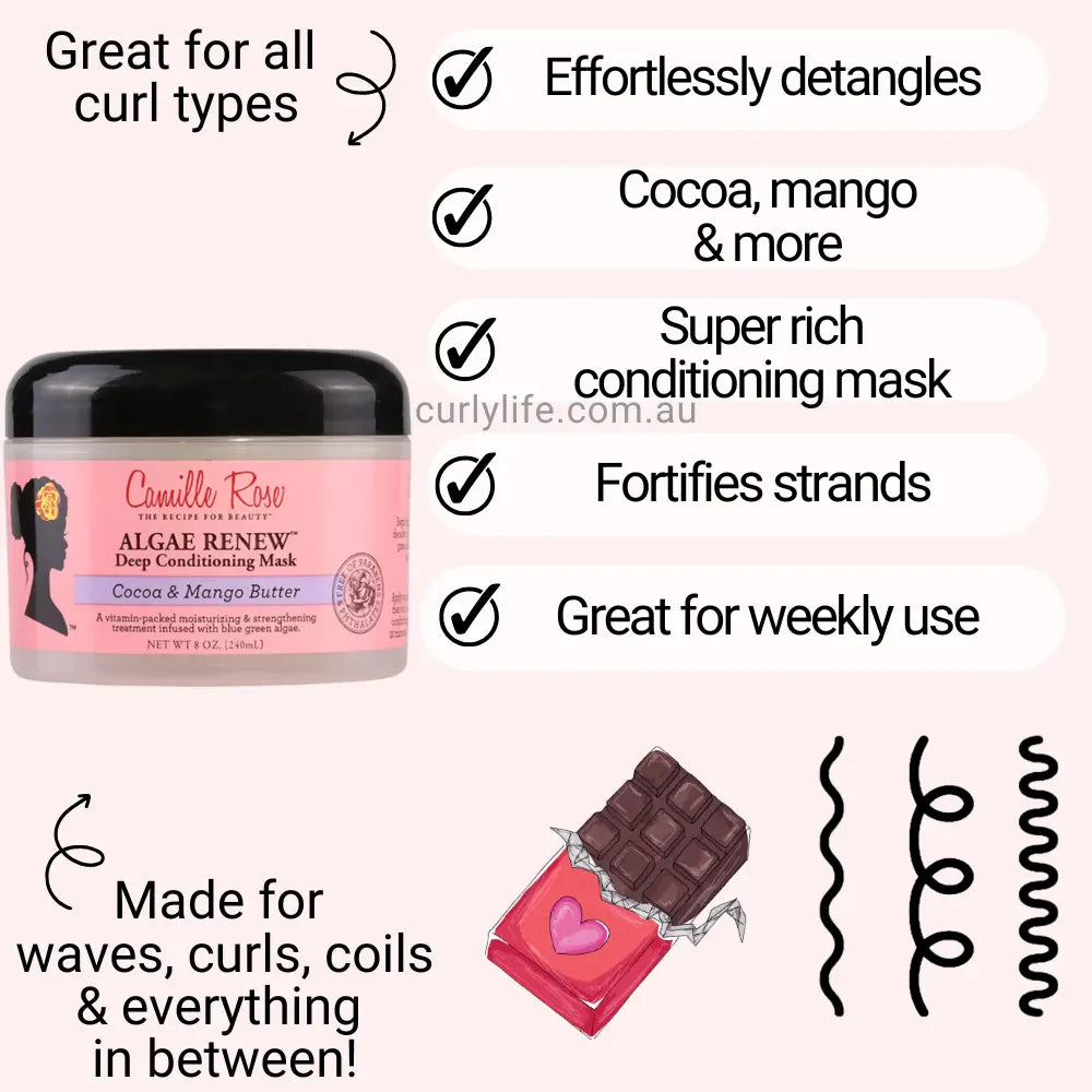 Camille Rose Algae Renew Deep Conditioner