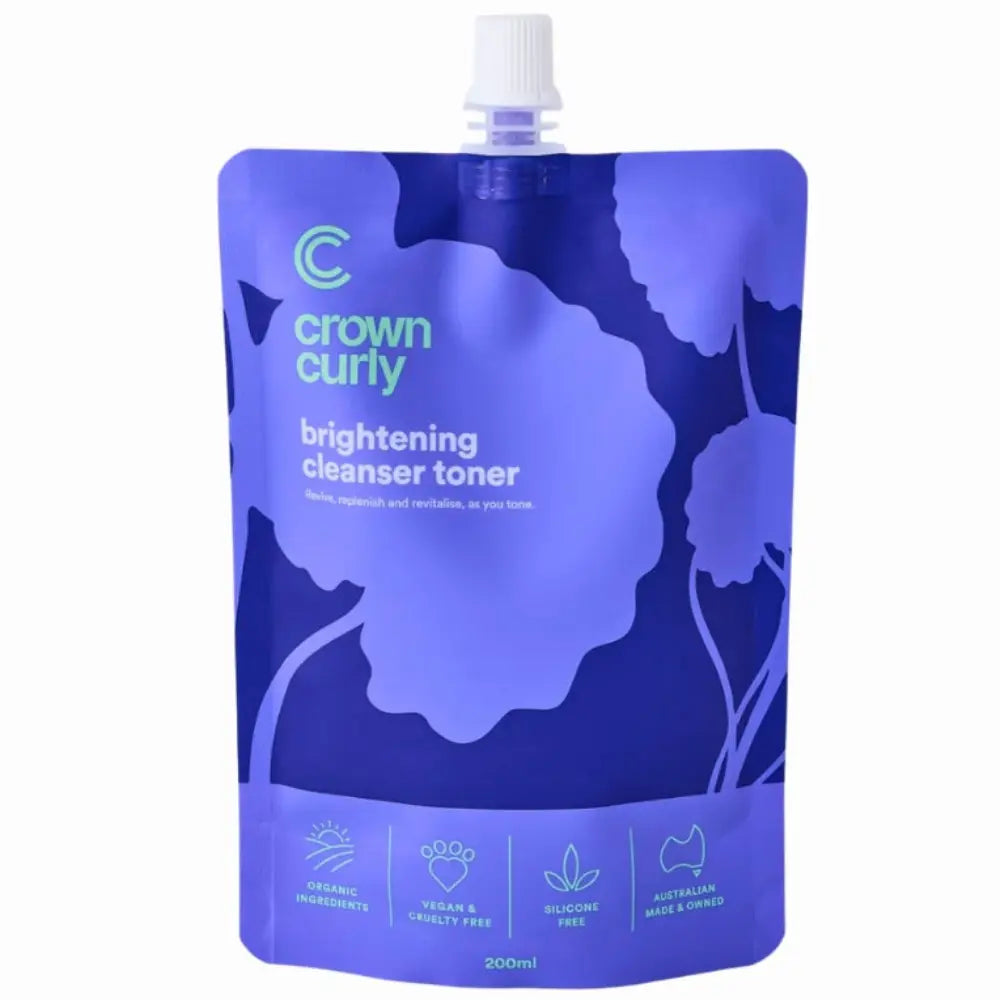 Crown Curly Brightening Cleanser Toner