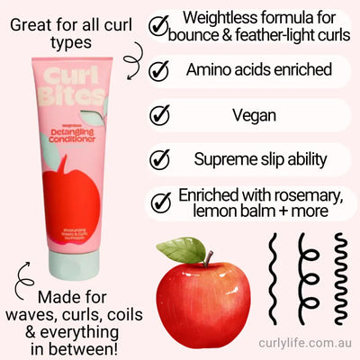 Curl Bites Weightless Detangling Conditioner