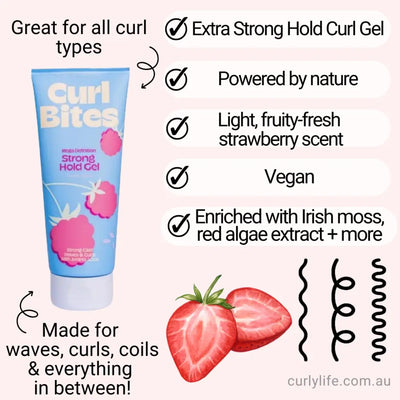 Curl Bites Mega Definition Strong Hold Gel