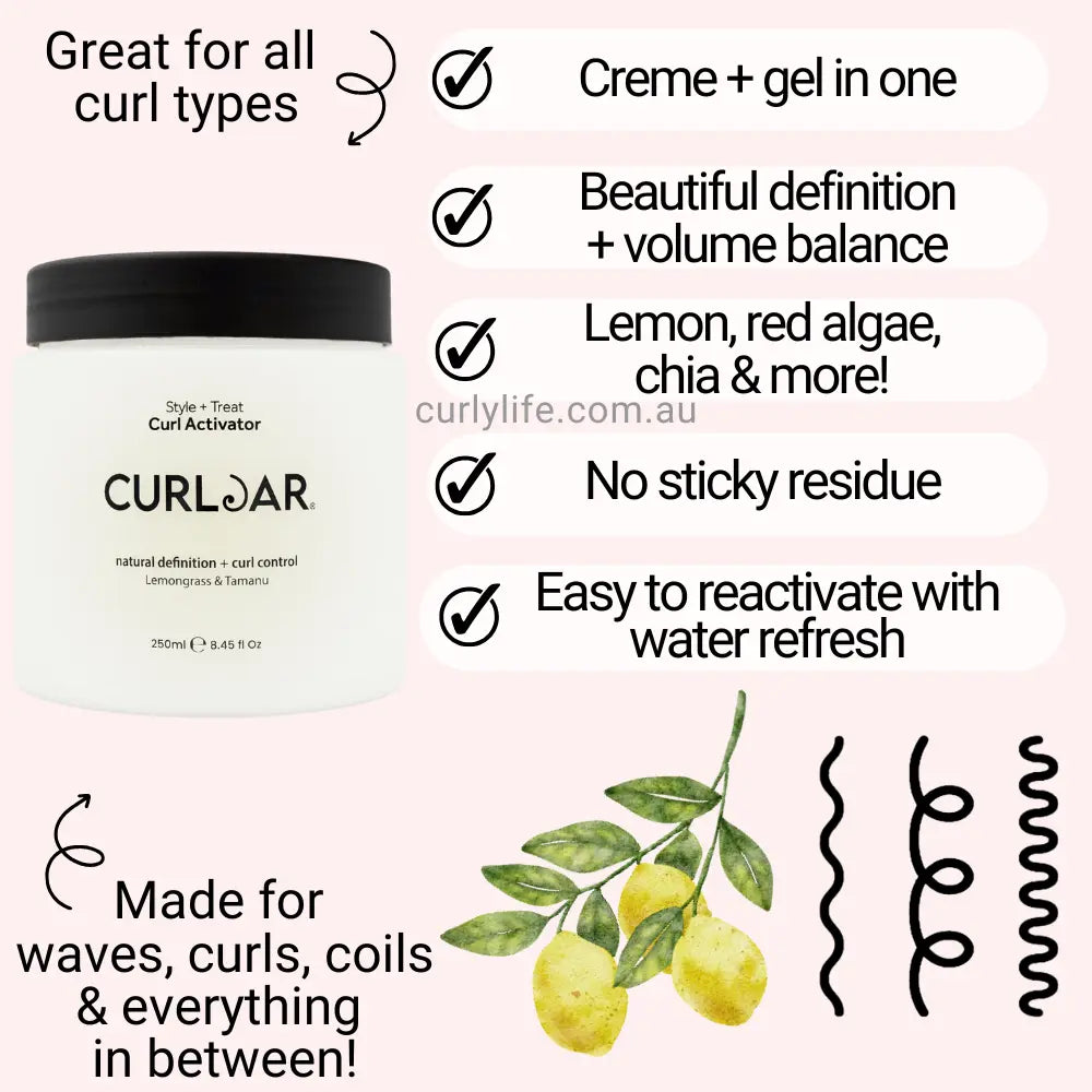 Curljar Creme Gel Curl Activator