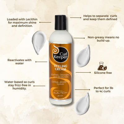 Curl Keeper® Styling Cream