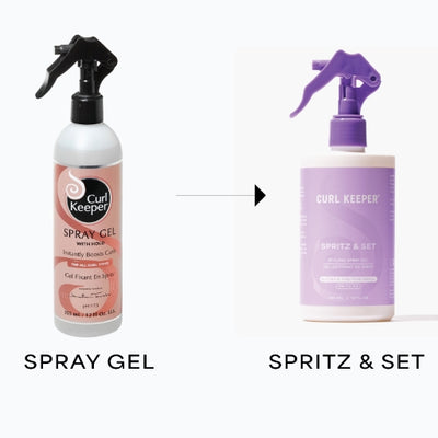Curl Keeper® Spritz & Set Spray (Spray Gel) 355ml