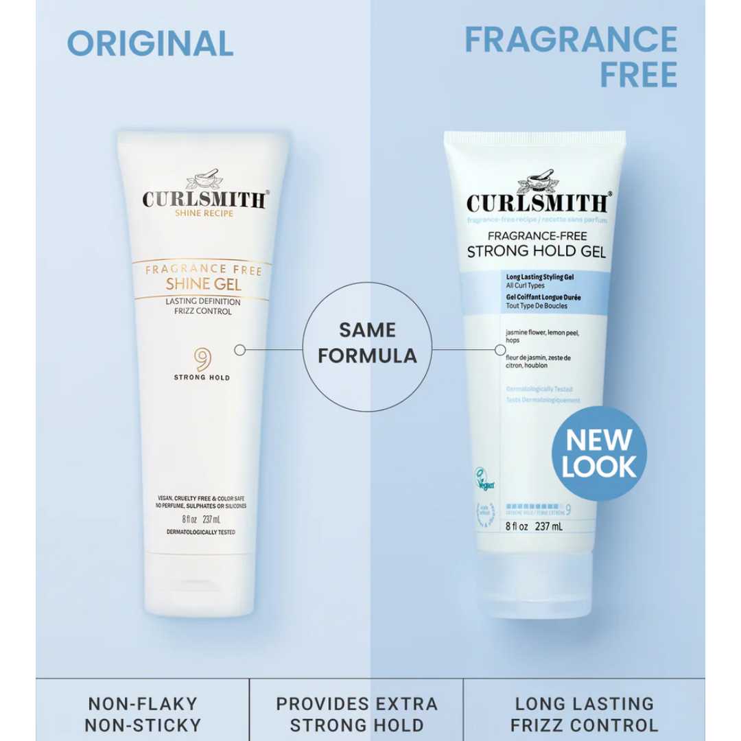 Curlsmith Fragrance Free Strong Hold Gel
