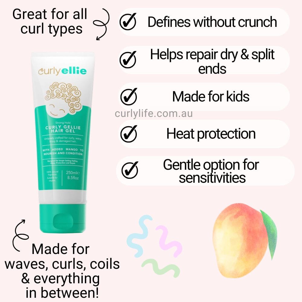 CurlyEllie Curly Gellie Flexible Hold Hair Gel