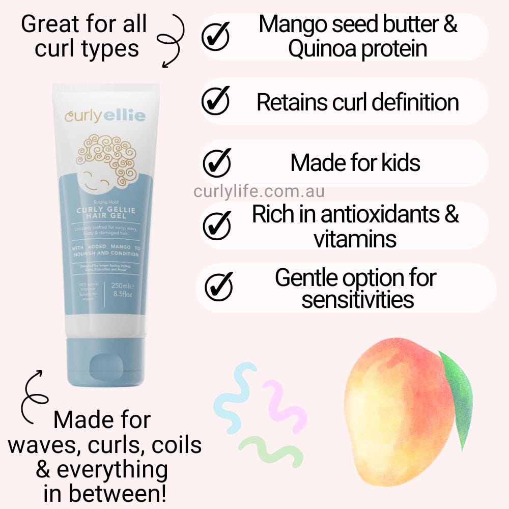 CurlyEllie Curly Gellie Strong Hold Gel