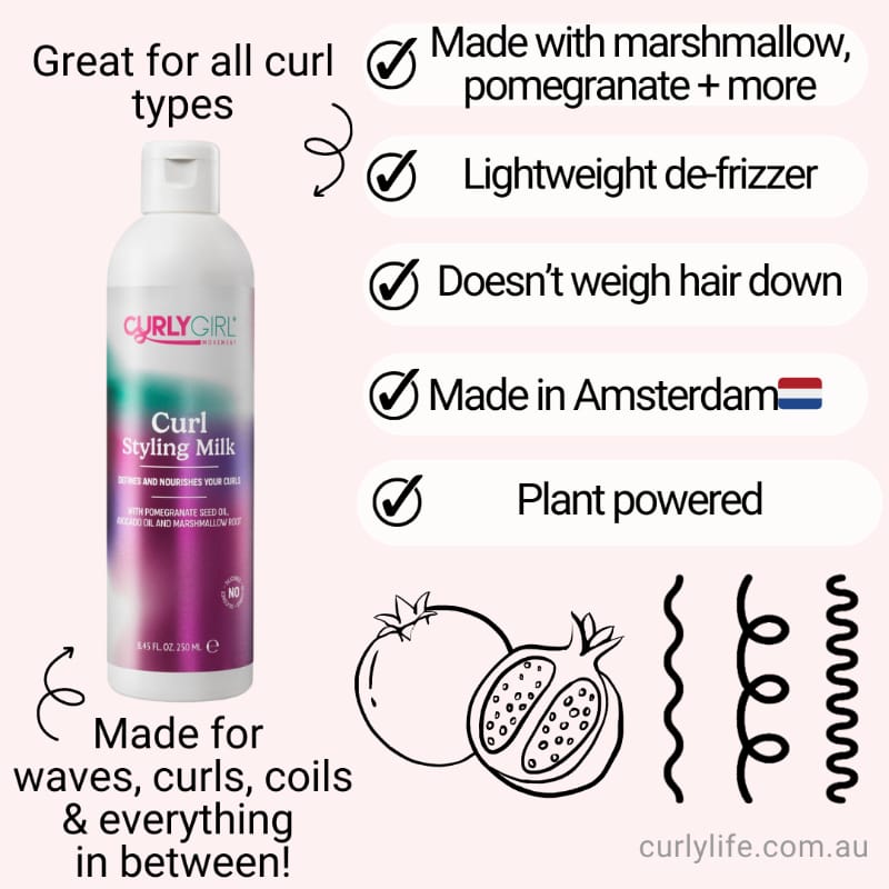 Curly Girl Movement Curl Styling Milk (Leave-In)