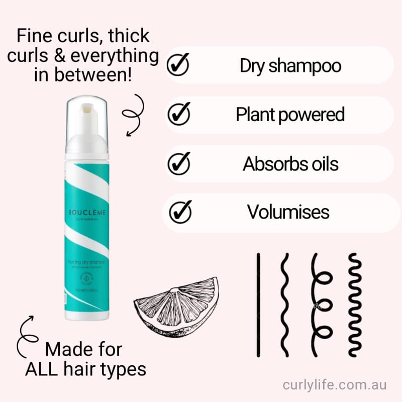 Boucleme Foaming Dry Shampoo