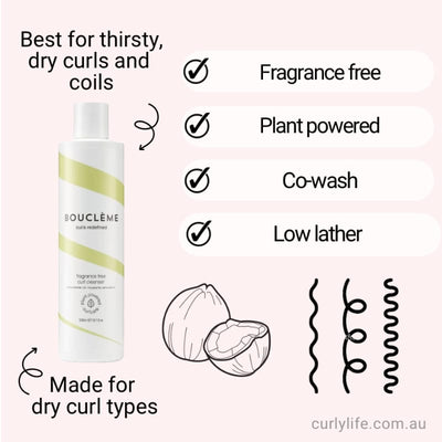 Boucleme Fragrance Free Curl Cleanser