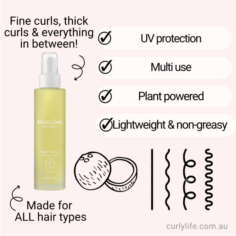 Boucleme revive 5 hair oil