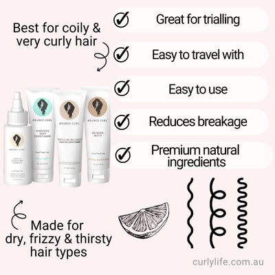Bounce Curl Coily Trial Travel Kit