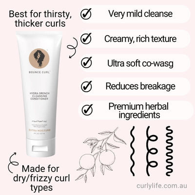 Bounce Curl Hydra Drench Cleansing Conditioner