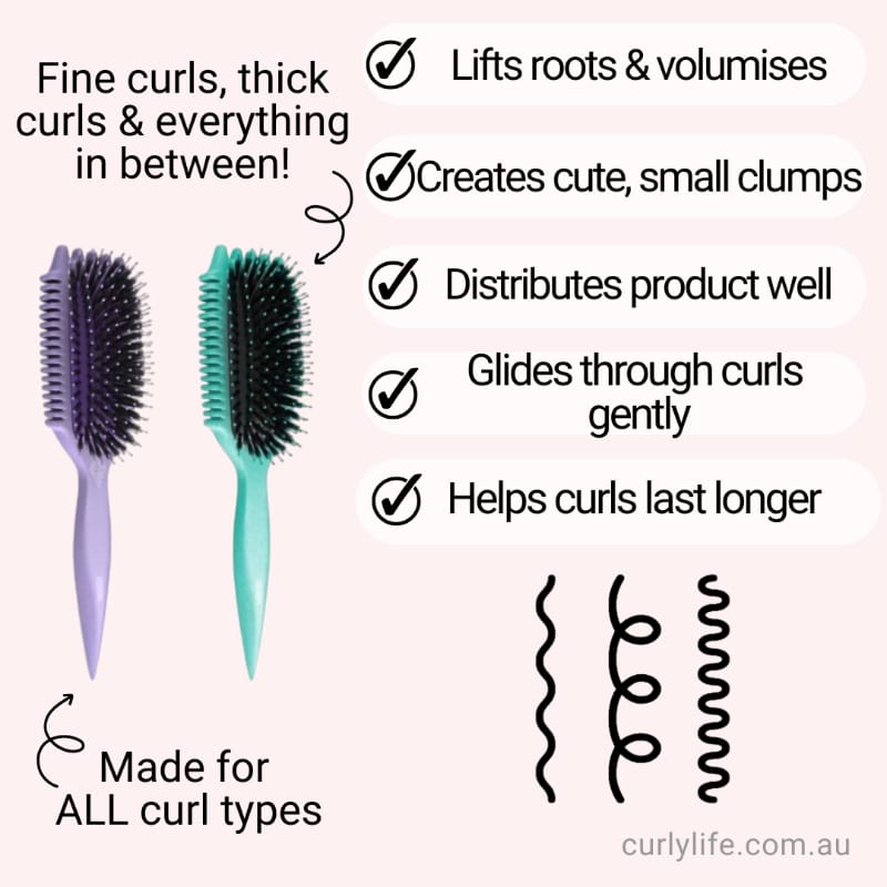 Bounce Curl Volume EdgeLift Brush