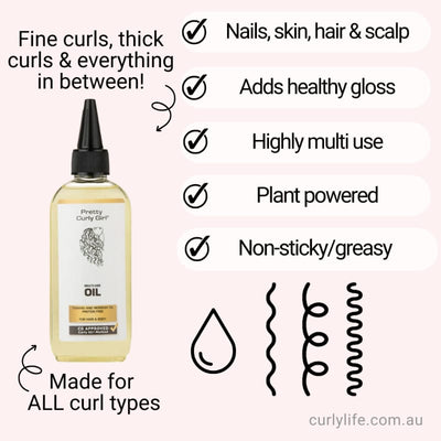 Pretty Curly Girl Multi Use Oil