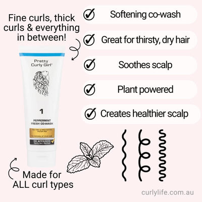 Pretty Curly Girl Peppermint Fresh Co-Wash