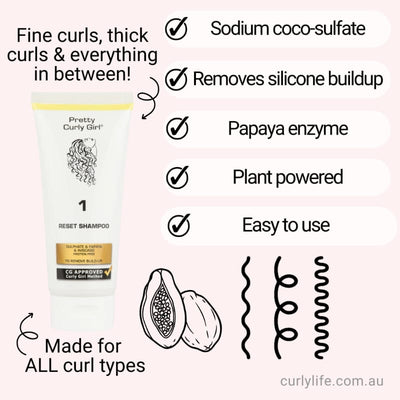 Pretty Curly Girl Reset Shampoo
